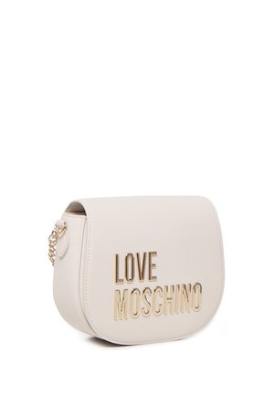 Love Moschino CON LOGO - Borsa a tracolla - ivory