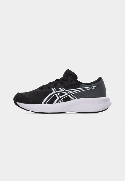 ASICS PATRIOT 14 UNISEX - Road running shoes - black/white — photo 2