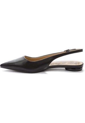 Slingback ballet pumps - black