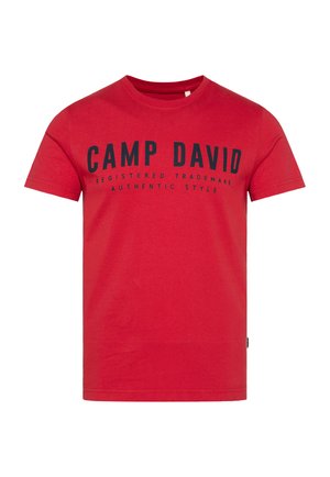 LOGO - Print T-shirt - red