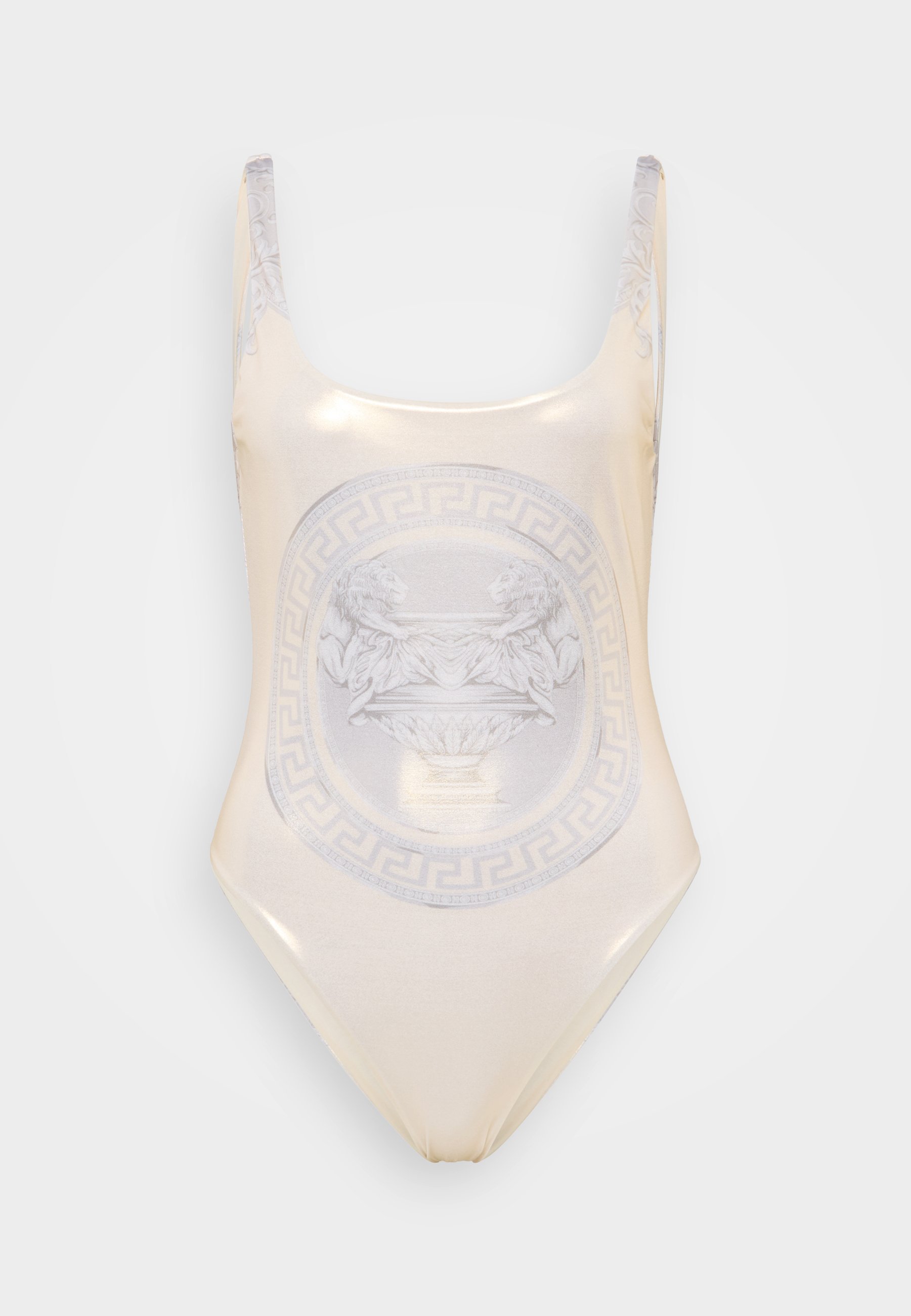 ワンピース水着 VERSACE 'La Coupe des Dieux' swimsuit グレカ ボーダー ワンピース スイムスーツ ブラック | VERSACE JP