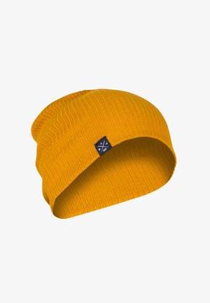 2IN1 DOUBLE SIDED - Beanie - mustard