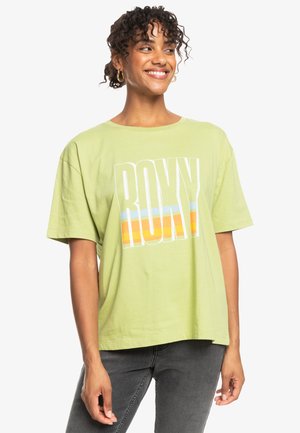 T-Shirt print Roxy TWILIGHT loden - - green/grün