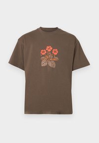 ICONS UNISEX - Potiskana majica - brown