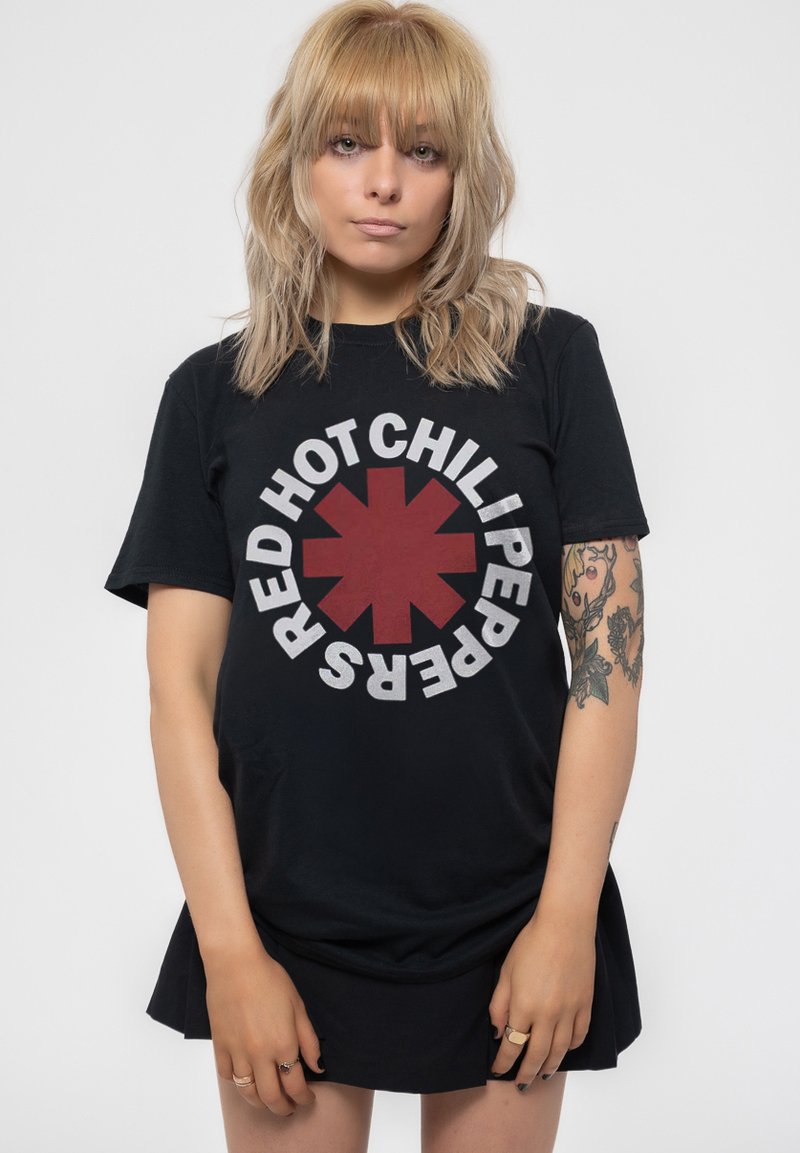Paradiso Clothing RED HOT CHILI PEPPERS CLASSIC ASTERISK - Print T-shirt - black