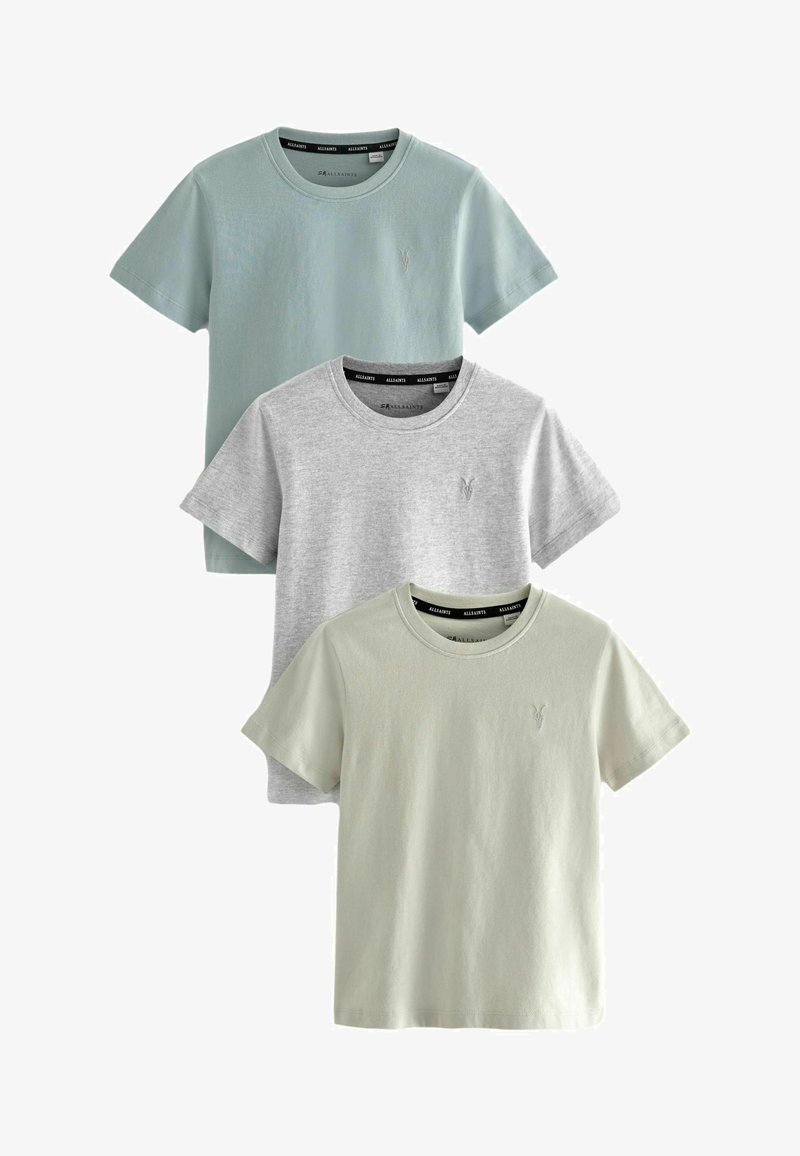 smALLSAINTS REGULAR FIT BRACE CREW 3 PACK - Základné tričko - green
