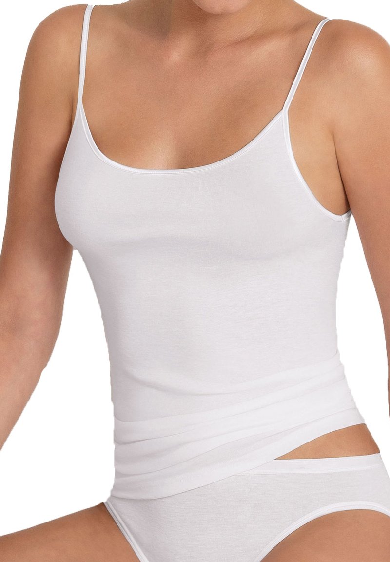 Pompadour MIT SPAGHETTITRÄGERN SERIE: PA 3-ER-PACK - Undershirt - weiß