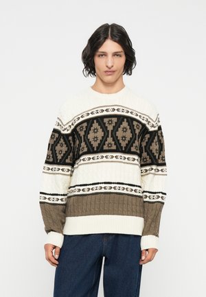 HENSON BOXY FIT - Pulóver - pristine