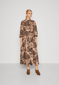 ANDIATA SINNE - Paitamekko - beige/brown/black