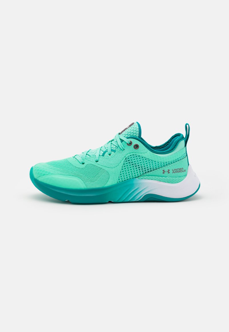 Under Armour HOVR OMNIA Training shoe green breeze/coastal teal/metallic ash taupe/green
