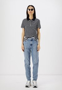 Tommy Hilfiger 1985 SLIM  - Pólóing - breton desert sky/ecru