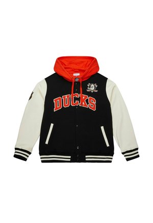 MIDWEIGHT HOODED - ANAHEIM DUCKS - Giacca in pile - black