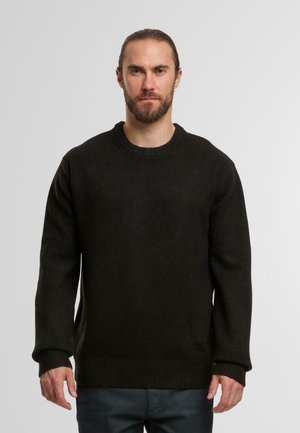 Strickpullover - black