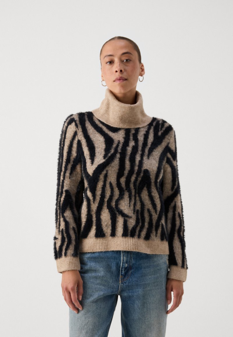VERO MODA dam cardigan VMADELINA - Silver Mink W. MELANGE
