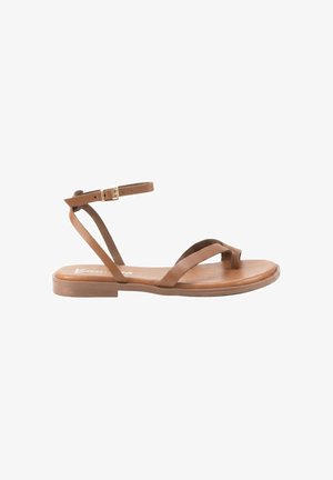 KESLEM, SANDALIAS KESLEM, MUJER - Sandalias de dedo - marrón