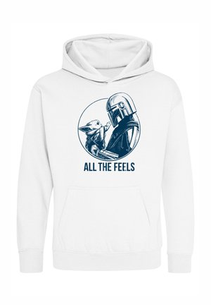 STAR WARS THE MANDALORIAN THE FEELS - Hoodie - white