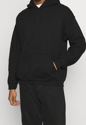 Felpa con cappuccio - black