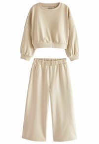 Next - CUFFED WIDE LEG JOGGERS SET - Trainingspak - neutral Miniatuurafbeelding 1