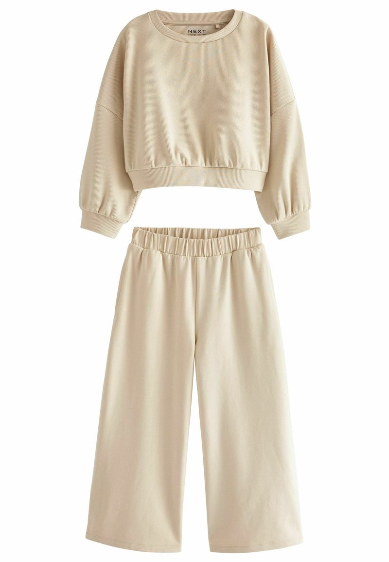 Next CUFFED WIDE LEG JOGGERS SET - Trainingspak - neutral