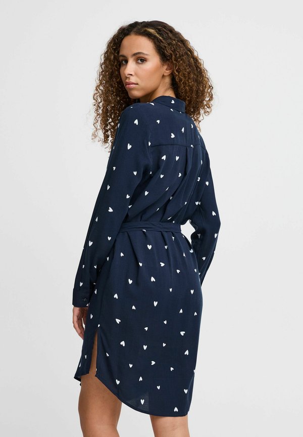 IHVERA DR34 - Shirt dress - total eclipse heart aop3