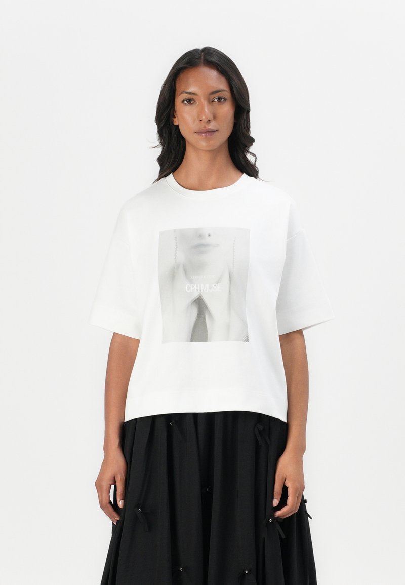 Copenhagen Muse TEE - T-shirt con stampa - jet stream