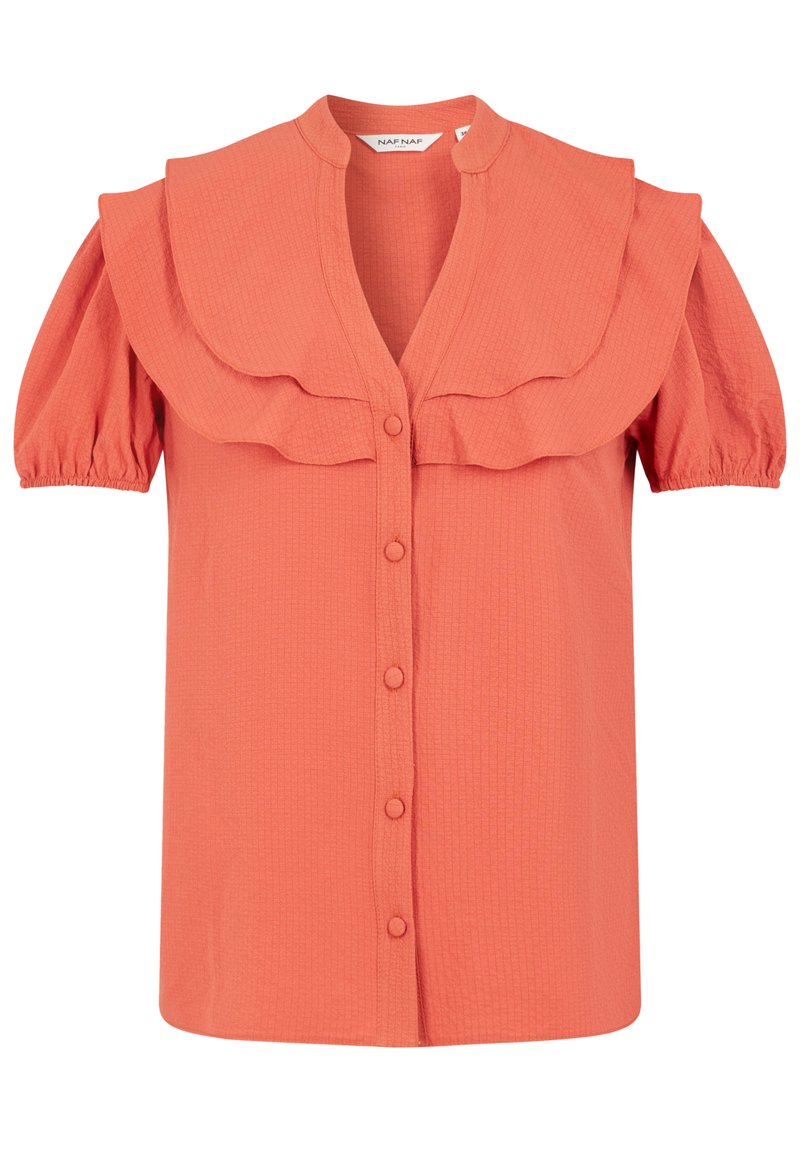 Naf Naf Overhemdblouse bruin