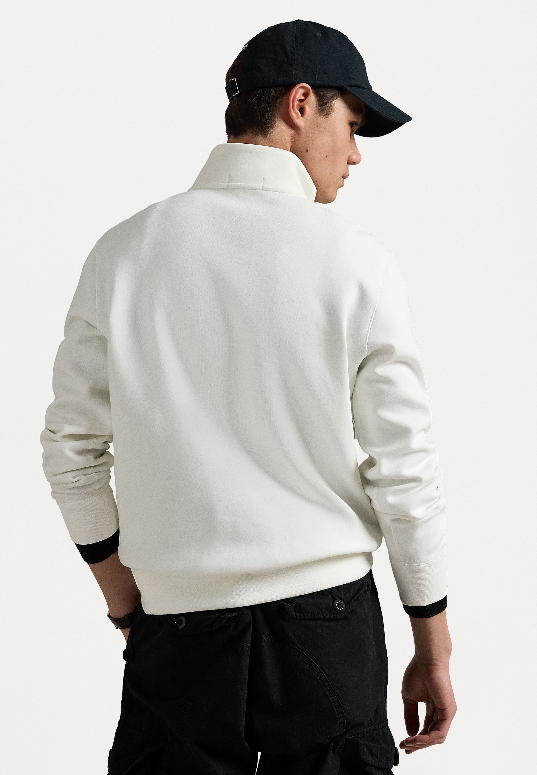 Polo Ralph Lauren DOUBLE KNIT QUARTER ZIP PULLOVER
