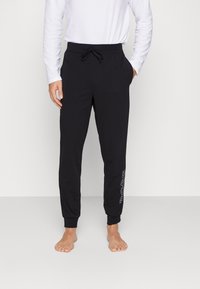BOSS IDENTITY PANTS - Calças de pijama - black