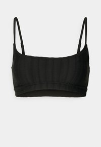 WAVE TRIP BANDED TANK - Bikini-Top - black pebble