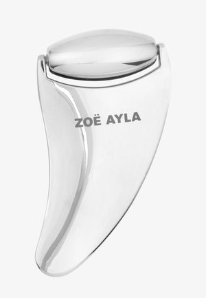 ZOË AYLA 2-IN-1 GUA SHA ROLLER - Gua sha et rouleaux - silver