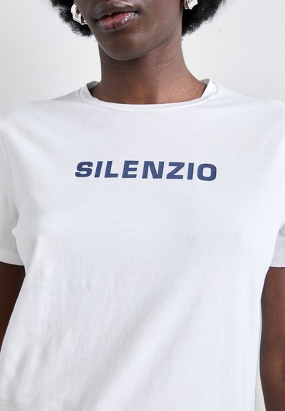 ASPESI T-shirt print - bianco
