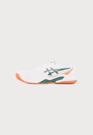 ASICS, DEDICATE 9 PADEL - Scarpe da padel - white/jewel green
