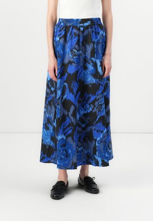 ONLY ONLNOVA LIFE ELITE JAMILLA SKIRT - Maxi skirt - bellwether blue