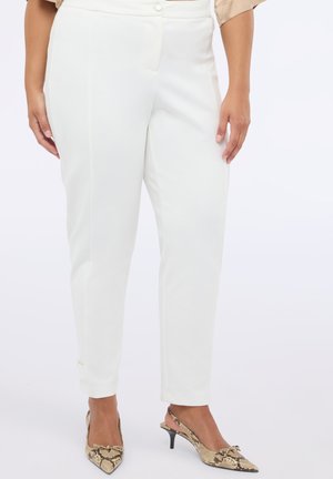 CARROT FIT IN PUNTO  - Broek - bianco
