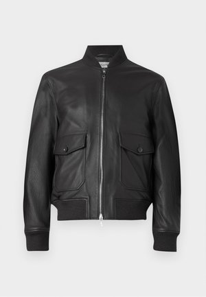OFFICINE GENERALE CARLO GRAIN  - Chaqueta de cuero - brown