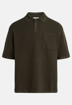 Redefined Rebel, FERNANDO BOXY FIT - Polo - forest night