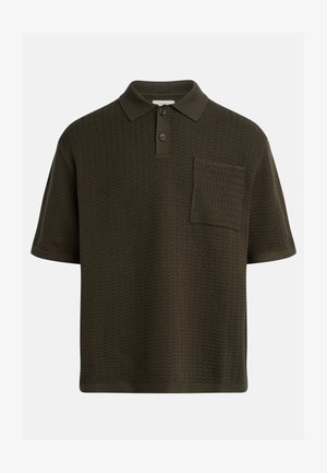 Redefined Rebel, FERNANDO BOXY FIT - Polo - forest night