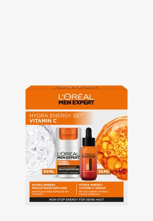 GIFT SET HYDRA ENERGY MOISTURISER & SERUM WITH VITAMIN C - Huidverzorgingsset - -