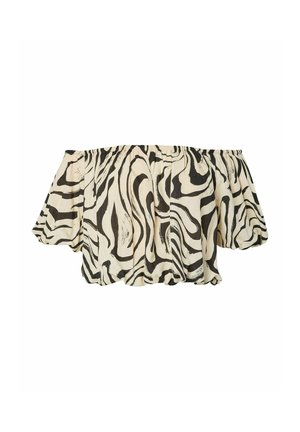YAS, OFF-SHOULDER TOP YASOXY - Pluus - pristine