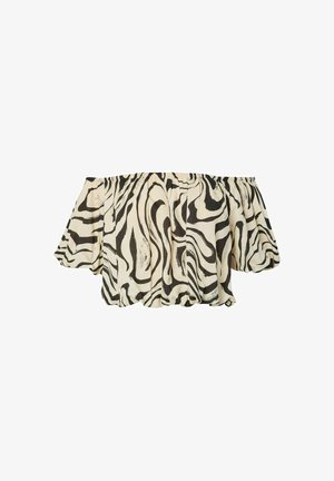 YAS, OFF-SHOULDER TOP YASOXY - Pluus - pristine
