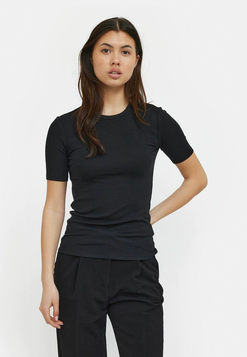 Soft Rebels SRFENJA SS - T-shirt basic - black/nero - Zalando.it