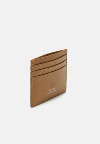 Guess MADRID CARD CASE UNISEX - Portafoglio - sand