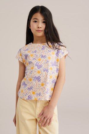 WE Fashion Apdrukāts T-krekls - beige