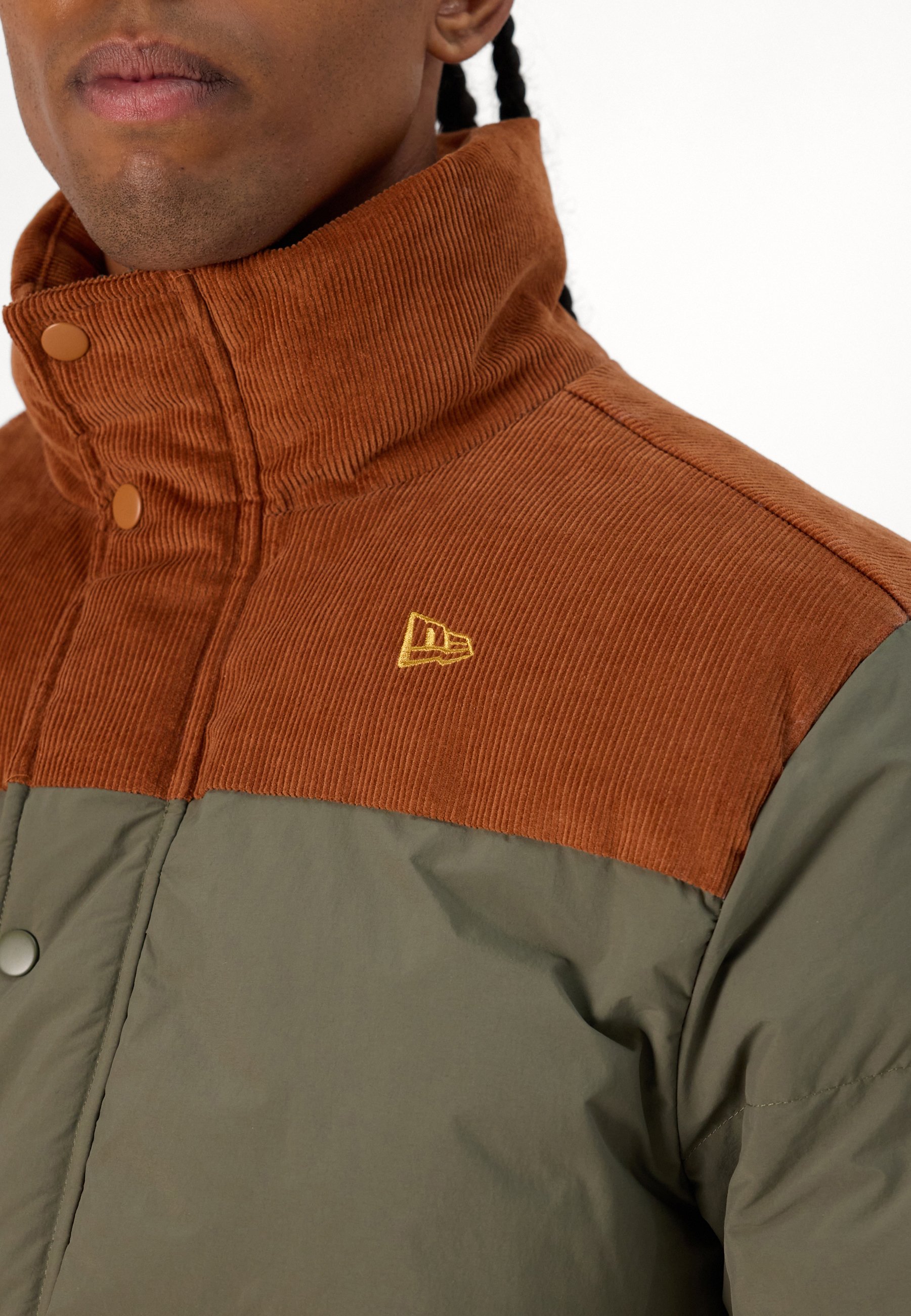 NEW ERA × FIDES PUFF JACKET New Era Los Angeles Dodgers Paisley Puffer Jacket Black | Culture