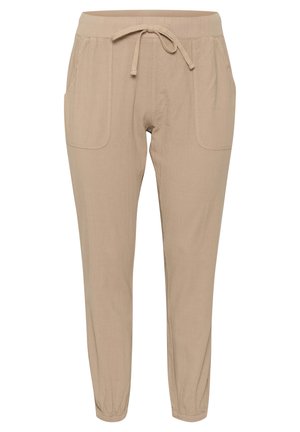Kaffe Curve KCNANA - Trousers - classic sand