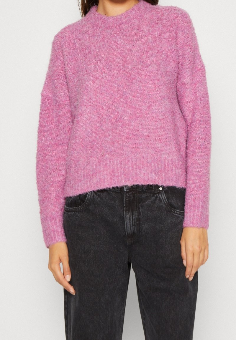 Pieces Strickpullover - pink
