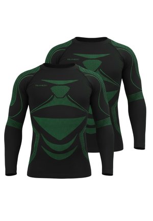 2 PACK - Unterhemd/-shirt - schwarz/grün