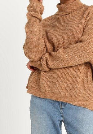 Strickpullover - light brown