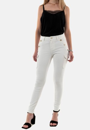 PEMA3 - Vaqueros pitillo - blanc