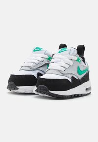 Nike Sportswear AIR MAX 1 EASYON - Sneakers - white/stadium green/pure platinum/black